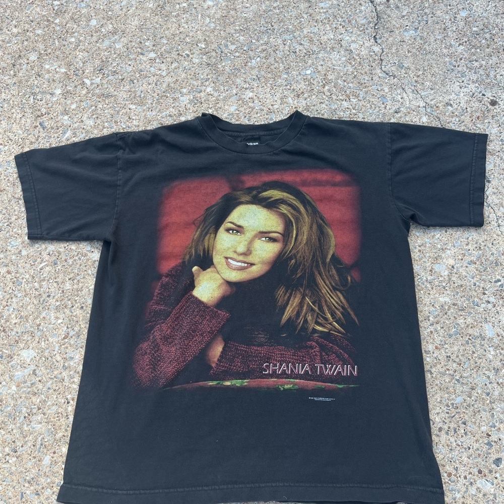Vintage Rare Shania Twain T-Shirt Medium 1998 Country Concert Tee